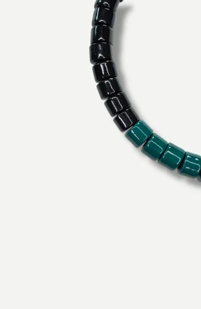 Her New Tribe Bead Two Split Candy Necklace