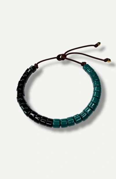 Her New Tribe Bead Two Split Candy Necklace