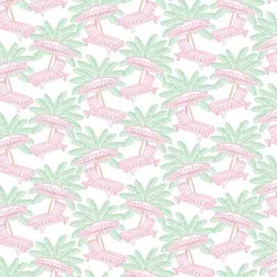 Lila And Hayes Pajama Pant Set In White