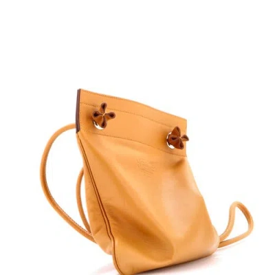 Pre-owned Hermes  Hermes Aline Bag Milo Lambskin And Swift Mini In Brown