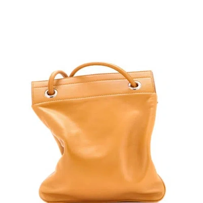 Pre-owned Hermes  Hermes Aline Bag Milo Lambskin And Swift Mini In Brown