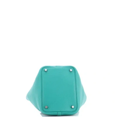 Pre-owned Hermes  Hermes Picotin Lock Bag Maurice Pm In Brown