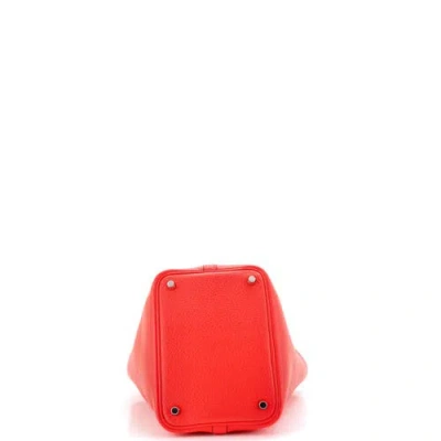 Pre-owned Hermes  Hermes Picotin Lock Bag Clemence Pm In Pattern