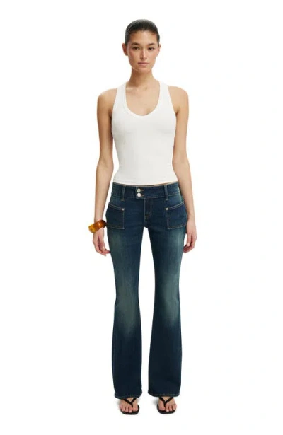 Cotton On Diamante Racer Back In Neutral