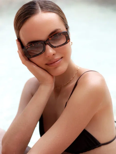 Freyrs Eyewear Noa Rectangular Sunglasses In Multi