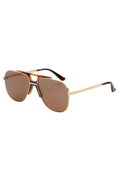 Freyrs Eyewear Logan Aviator Sunglasses In Multi
