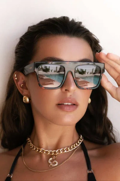 Freyrs Eyewear Madison Oversized Sunglasses In Multi