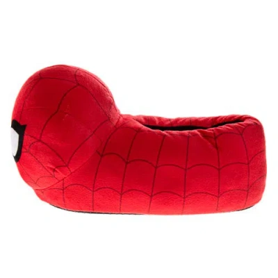 Spider-man Cozy Plush Fun Slippers In Red