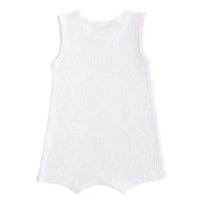 Banblu Sleeveless Modal Shortie In White