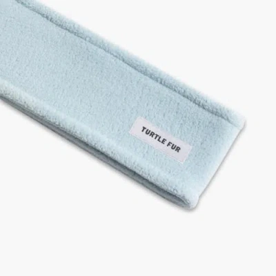Turtle Fur Double-layer Fleece Headband In Blue