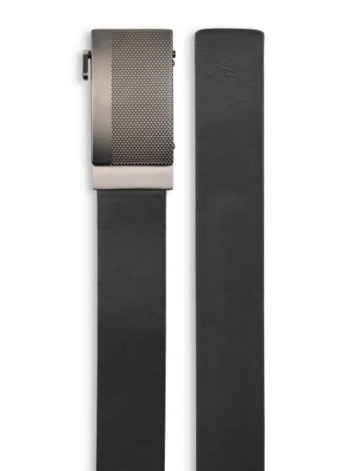 Synrgy By Dxl Big & Tall Track Lock Belt In Black