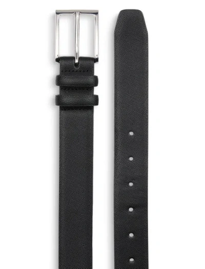 Synrgy By Dxl Big & Tall Stretch Double Loop Belt In Black
