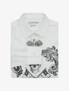 ALEXANDER MCQUEEN CREST PRINTED SHIRT,455253QIO079080