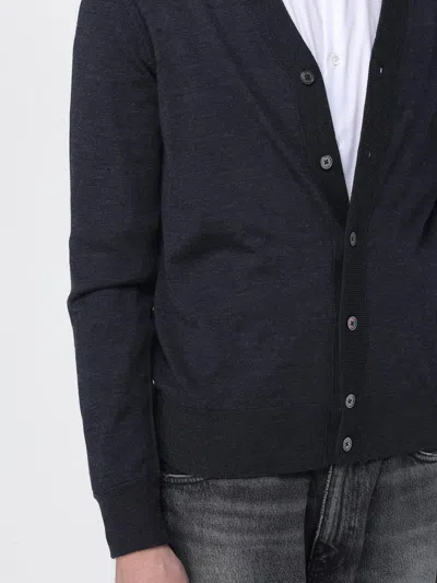 Paolo Pecora Cardigan With Buttons In Blue