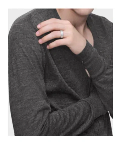 Maison Margiela Number Reference Ring In Gray