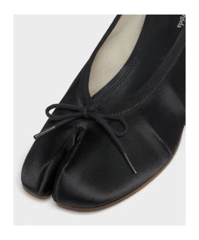 Maison Margiela Women Black Bow Ballet Flats, 7.5 Luxury Ballet Flats For Women Darveys