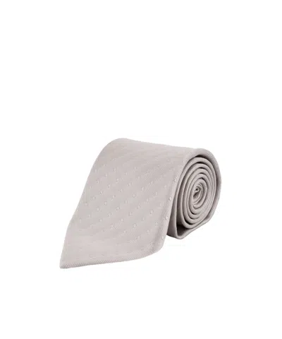 Tom Ford Micro Pattern Tie In White