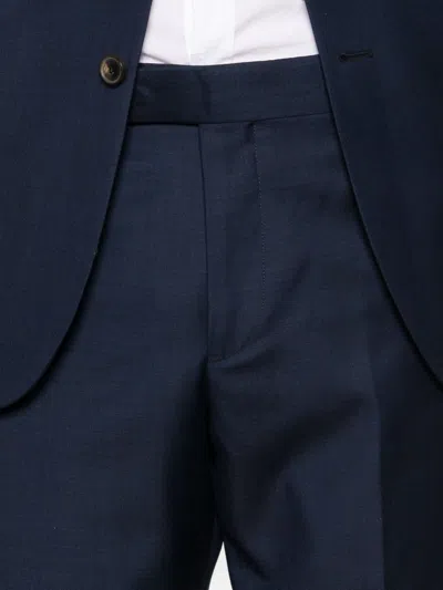 Paul Smith Single-breasted Suit In Blue
