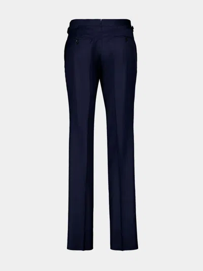 Tom Ford Single-breasted Tailored Suit In Blue