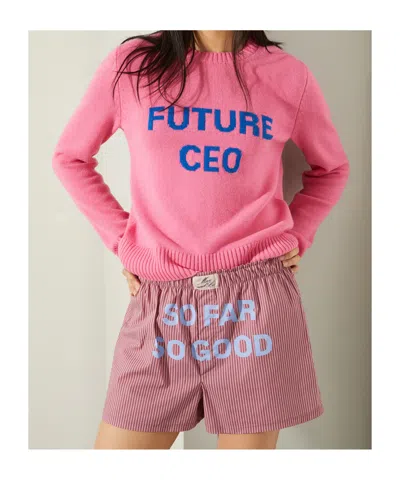 Maxco. Long-sleeved Sweater In Pink