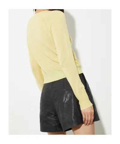 Maxco. Long-sleeved Pullover In Yellow