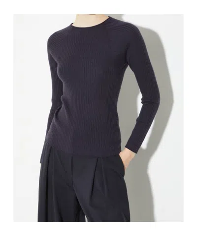 Maxco. Long-sleeved Sweater In Blue