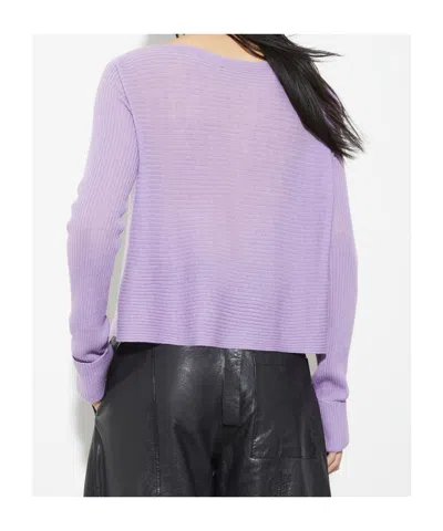 Maxco. Long-sleeved Sweater In Purple