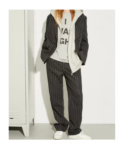 Maxco. P. Terzini Co.llaboration Trousers In Black