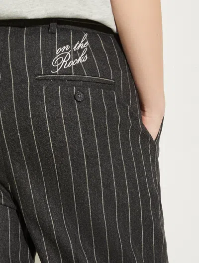 Maxco. P. Terzini Co.llaboration Trousers In Black