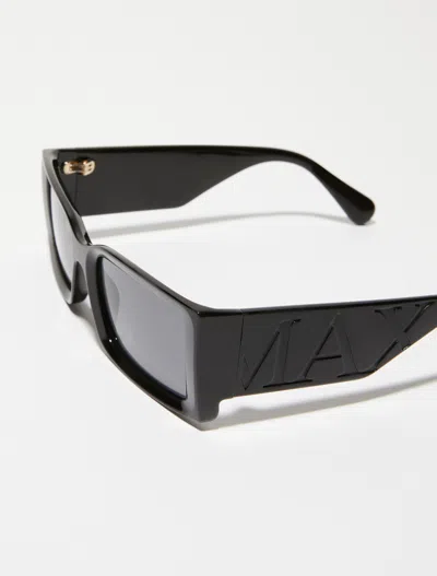 Maxco. Rectangular Sunglasses In Black