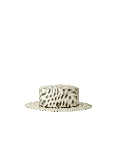 Maison Michel Virginie Fedora Hat In Gray