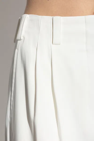 Givenchy Pleated Pants In White