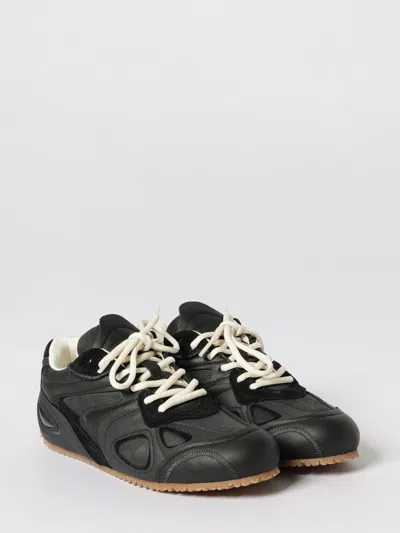 Axel Arigato Slow Runner Black Sneaker With Insert Design And Grooved Sole In Leather And Suede Woman