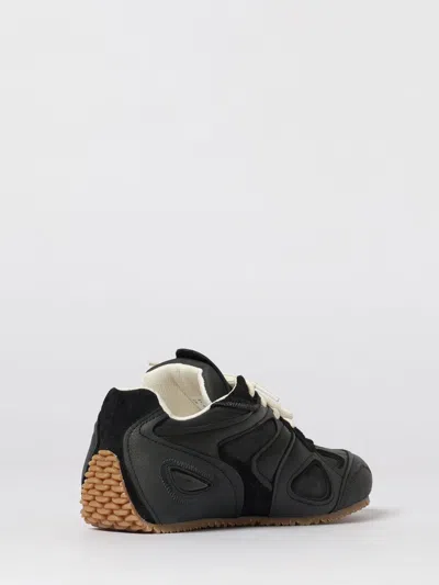 Axel Arigato Slow Runner Black Sneaker With Insert Design And Grooved Sole In Leather And Suede Woman