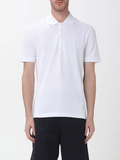 Thom Browne Polo Shirt In White