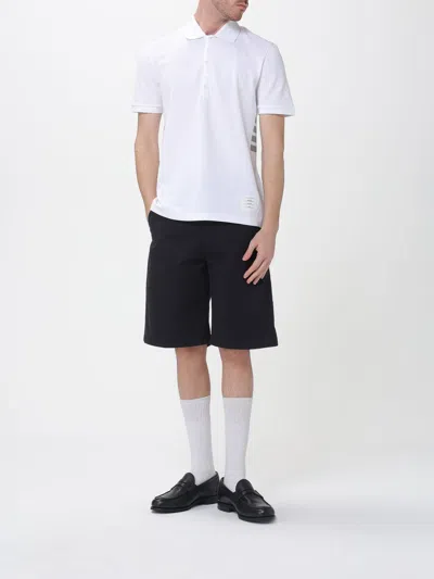 Thom Browne Polo Shirt In White