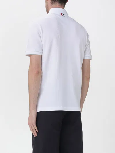 Thom Browne Polo Shirt In White