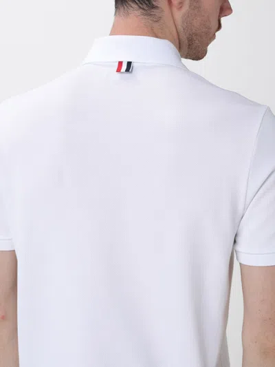 Thom Browne Polo Shirt In White