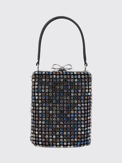 Self-portrait Mini Multi Crystal Handbag In Multi