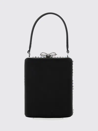 Self-portrait Mini Multi Crystal Handbag In Multi