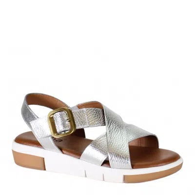 Diba True Advo Cate Comfort Active Sandal In Silver