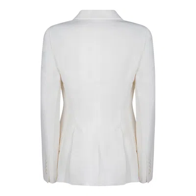 Alexander Mcqueen Mcqueen Women Single-breasted Blazer In Neutral