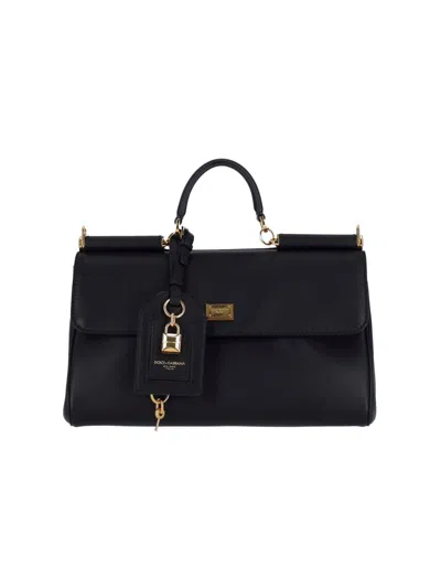 Dolce & Gabbana 'my Sicily' Handbag In Black