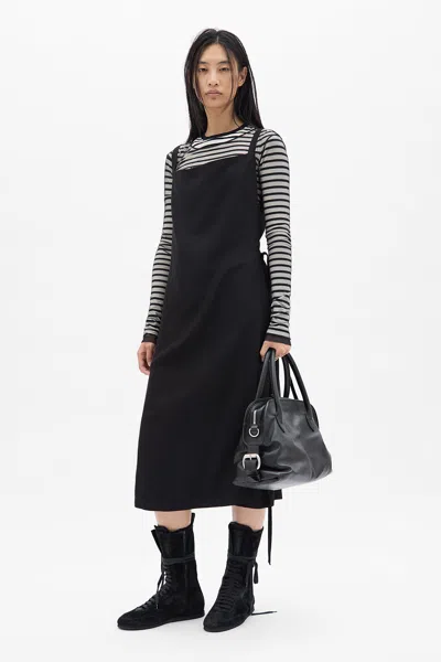 Ann Demeulemeester Fiene ''hollow Sound'' Long Sleeve T-shirt In Black