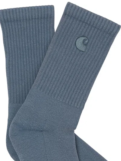 Carhartt Wip Blue Elastane Socks