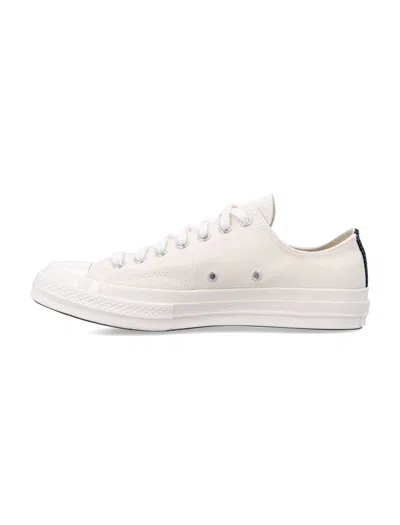 Comme Des Garçons Converse Small Heart Low Top In Yellow