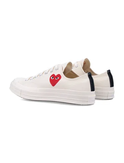 Comme Des Garçons Converse Small Heart Low Top In Yellow