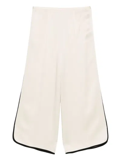 Forte Forte Cropped Trousers In White