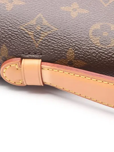 Pre-owned Louis Vuitton 2020 Metis Mm Monogram Tote Bag In Brown