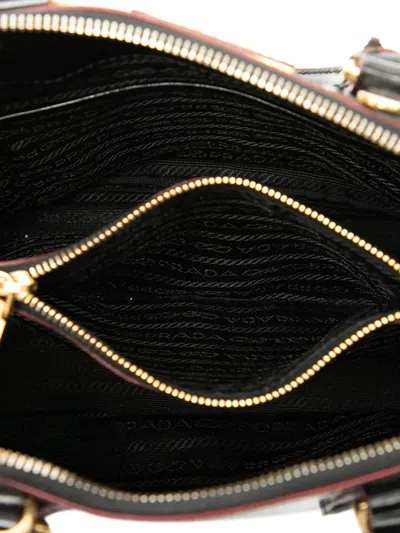 Pre-owned Prada 2000-2025 Small Spazzolato Promenade Satchel In Black